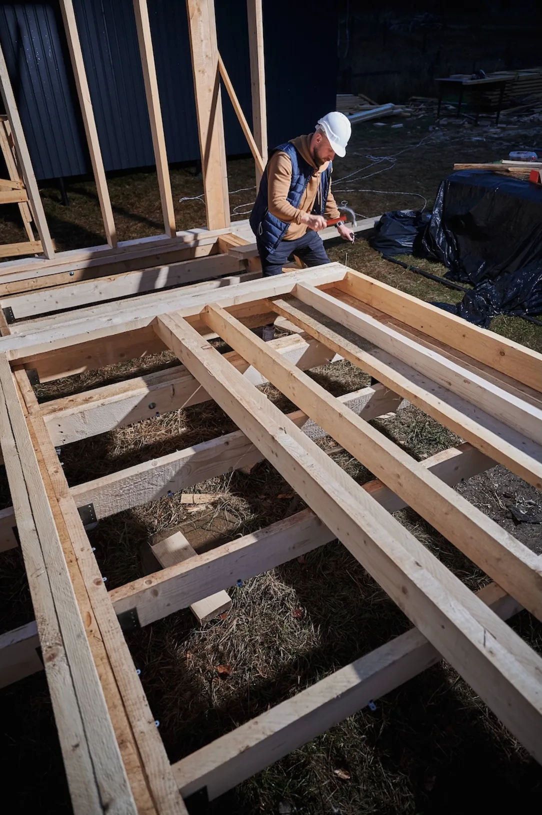 custom deck construction Lewiston Maine